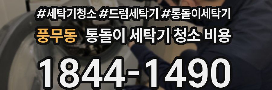 풍무동 통돌이 세탁기 청소 비용
