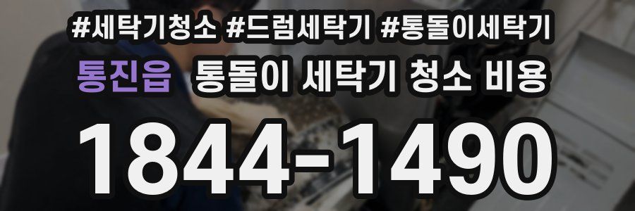 통진읍 통돌이 세탁기 청소 비용