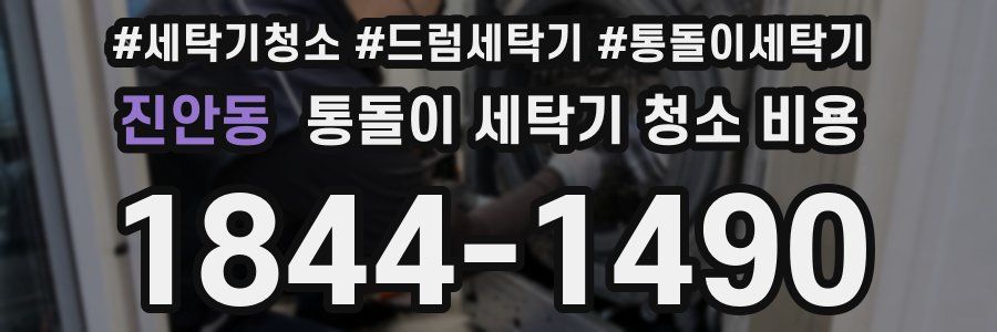 진안동 통돌이 세탁기 청소 비용