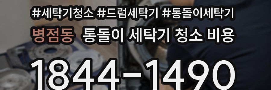 병점동 통돌이 세탁기 청소 비용