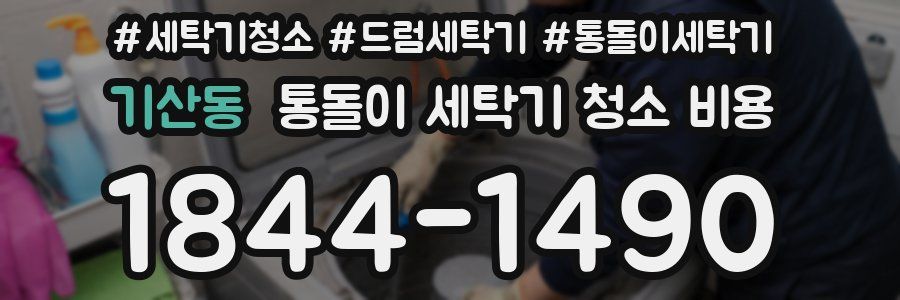 기산동 통돌이 세탁기 청소 비용