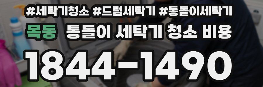 목동 통돌이 세탁기 청소 비용