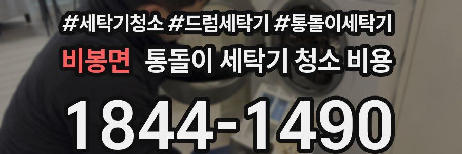 비봉면 통돌이 세탁기 청소 비용