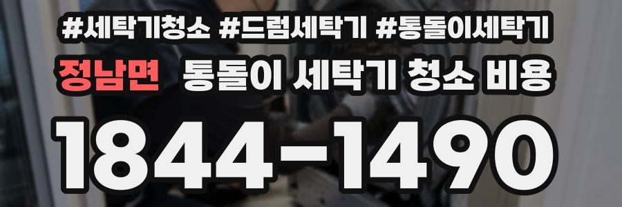 정남면 통돌이 세탁기 청소 비용