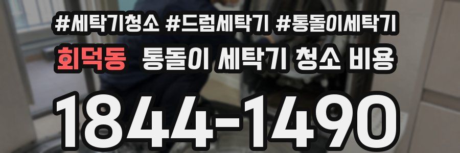 회덕동 통돌이 세탁기 청소 비용