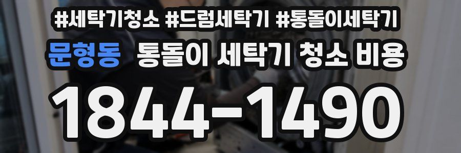 문형동 통돌이 세탁기 청소 비용