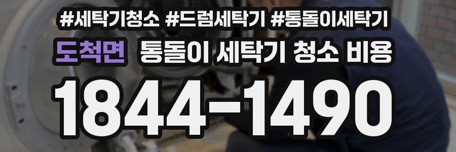 도척면 통돌이 세탁기 청소 비용
