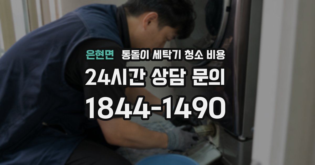 은현면 통돌이 세탁기 청소 비용