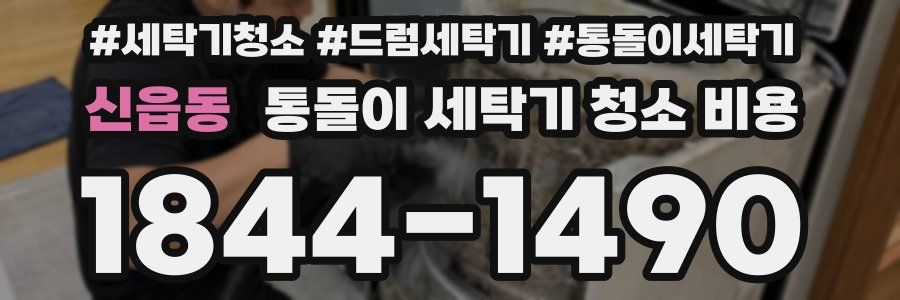 신읍동 통돌이 세탁기 청소 비용