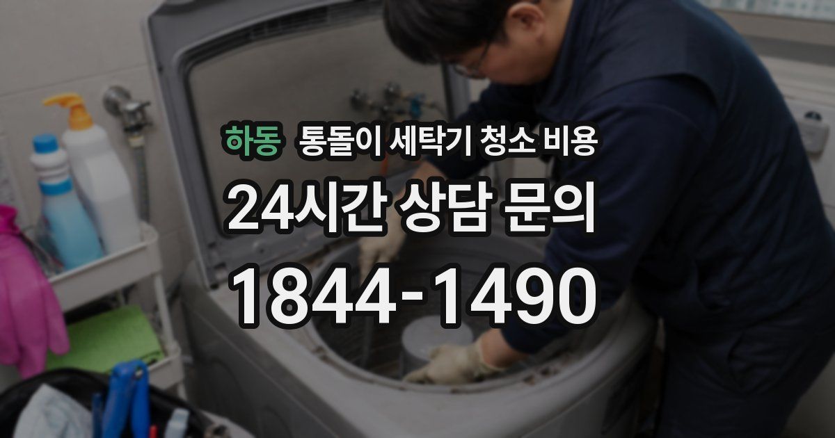 하동 통돌이 세탁기 청소 비용