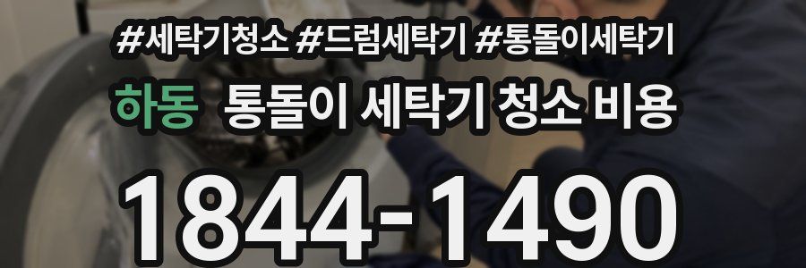하동 통돌이 세탁기 청소 비용