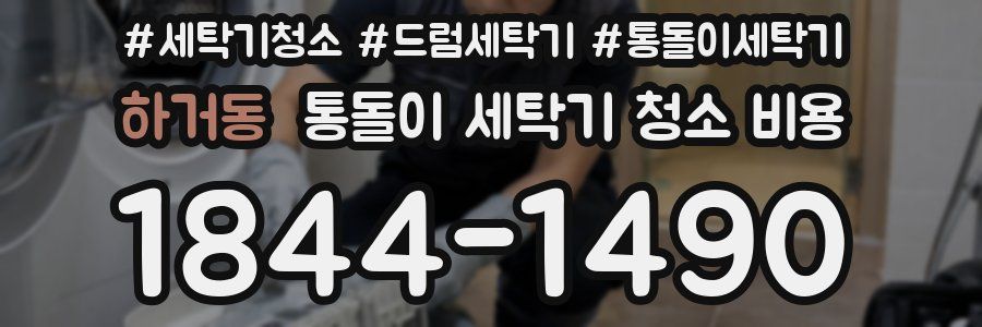 하거동 통돌이 세탁기 청소 비용