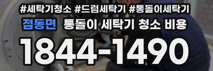 점동면 통돌이 세탁기 청소 비용