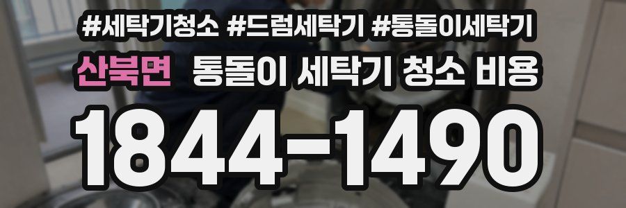 산북면 통돌이 세탁기 청소 비용