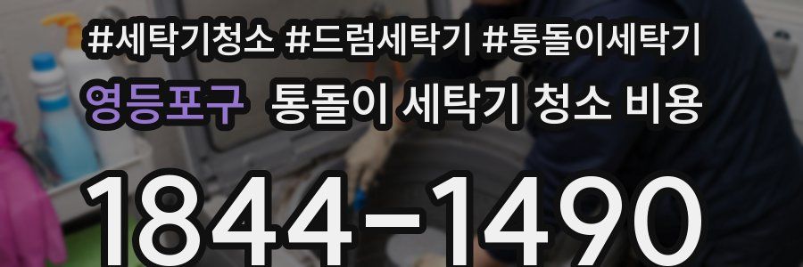 영등포구 통돌이 세탁기 청소 비용