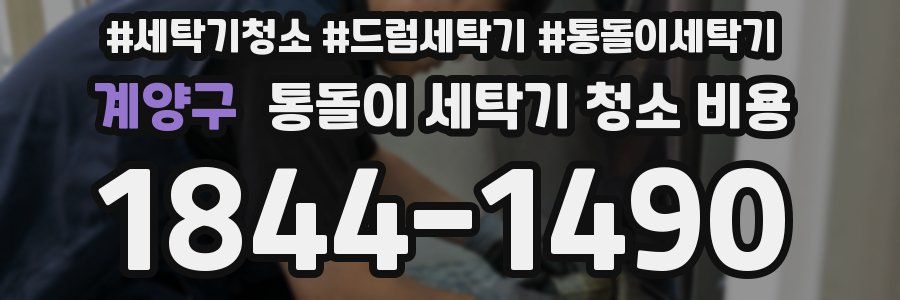 계양구 통돌이 세탁기 청소 비용