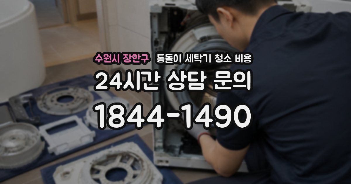 수원시 장안구 통돌이 세탁기 청소 비용