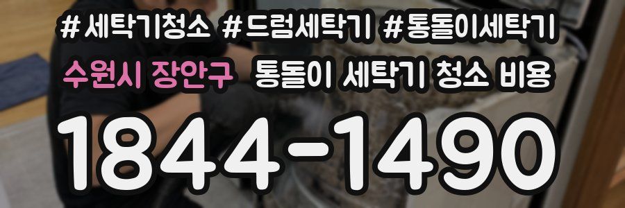 수원시 장안구 통돌이 세탁기 청소 비용