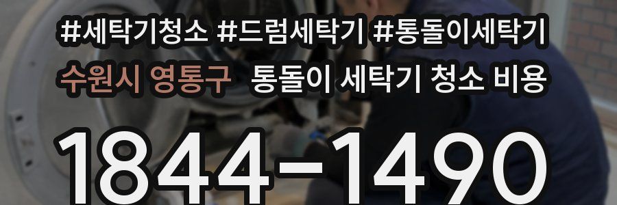 수원시 영통구 통돌이 세탁기 청소 비용