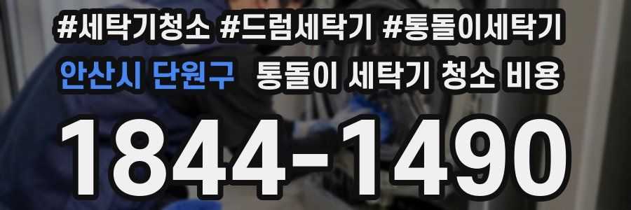 안산시 단원구 통돌이 세탁기 청소 비용