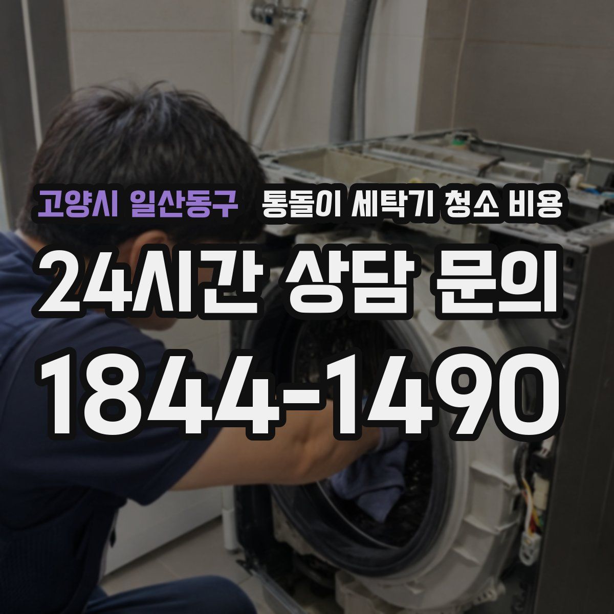 고양시 일산동구 통돌이 세탁기 청소 비용