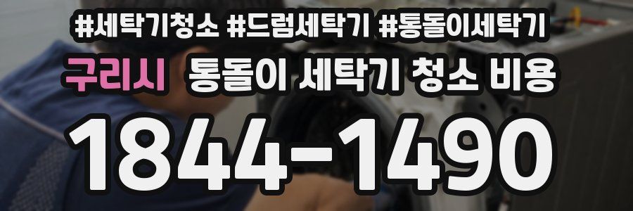 구리시 통돌이 세탁기 청소 비용