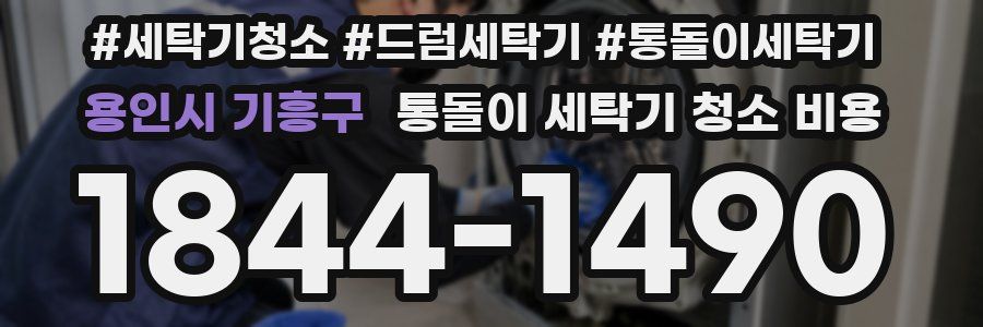 용인시 기흥구 통돌이 세탁기 청소 비용