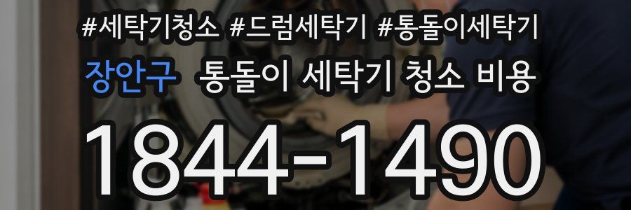 장안구 통돌이 세탁기 청소 비용