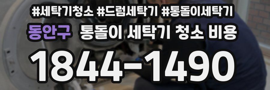동안구 통돌이 세탁기 청소 비용