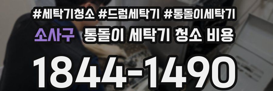 소사구 통돌이 세탁기 청소 비용