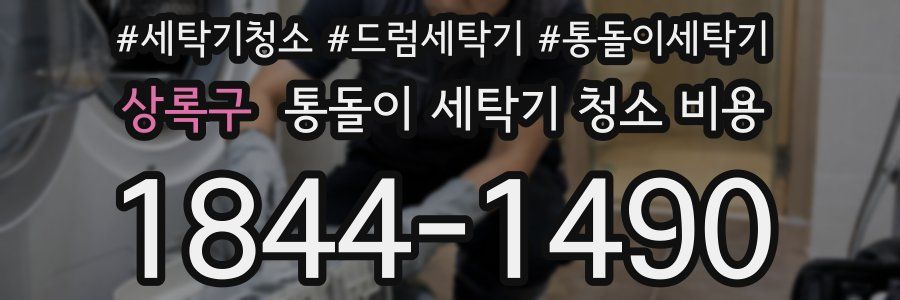 상록구 통돌이 세탁기 청소 비용