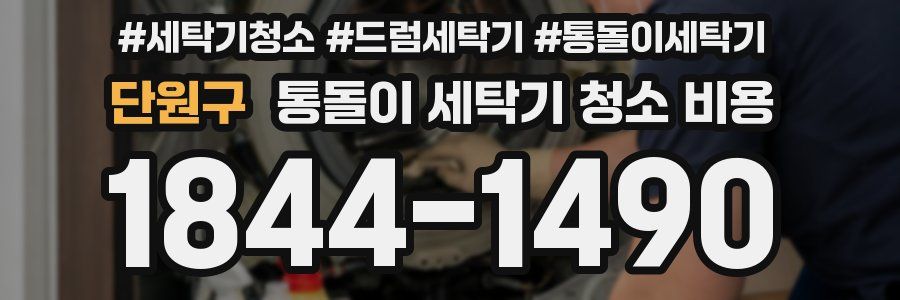 단원구 통돌이 세탁기 청소 비용