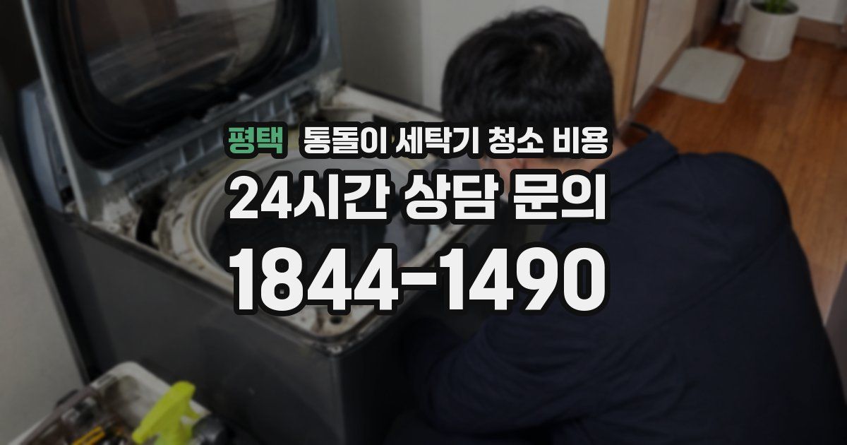 평택 통돌이 세탁기 청소 비용
