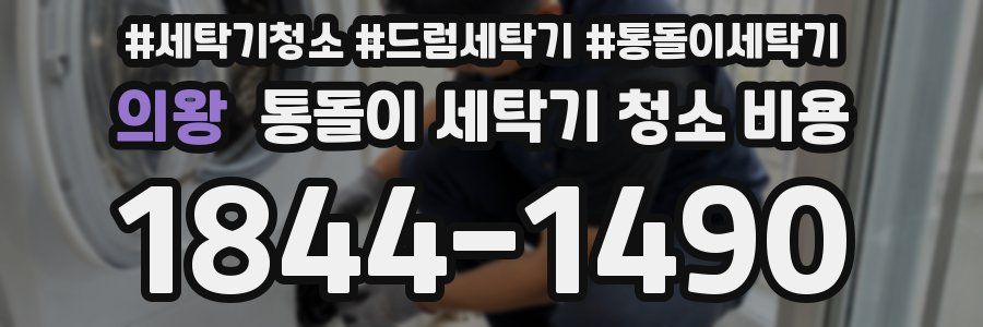 의왕 통돌이 세탁기 청소 비용