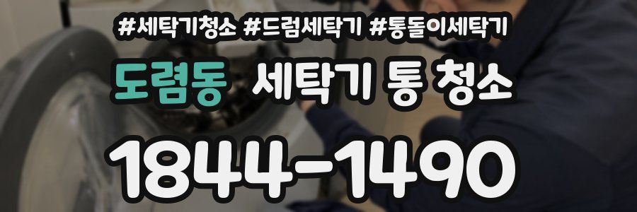 도렴동 세탁기 통 청소