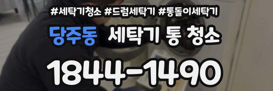 당주동 세탁기 통 청소