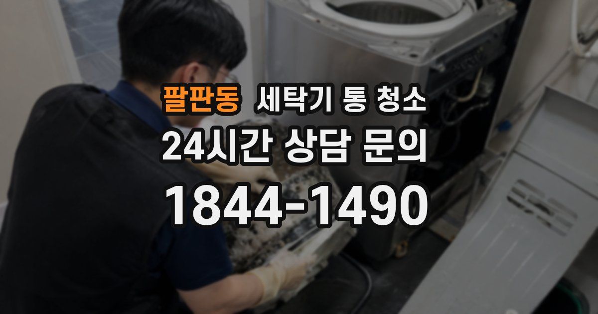 팔판동 세탁기 통 청소