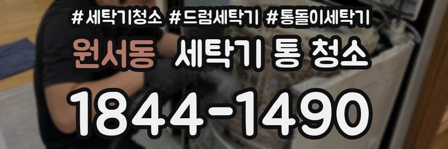 원서동 세탁기 통 청소