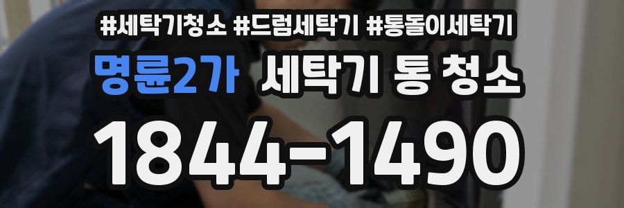 명륜2가 세탁기 통 청소