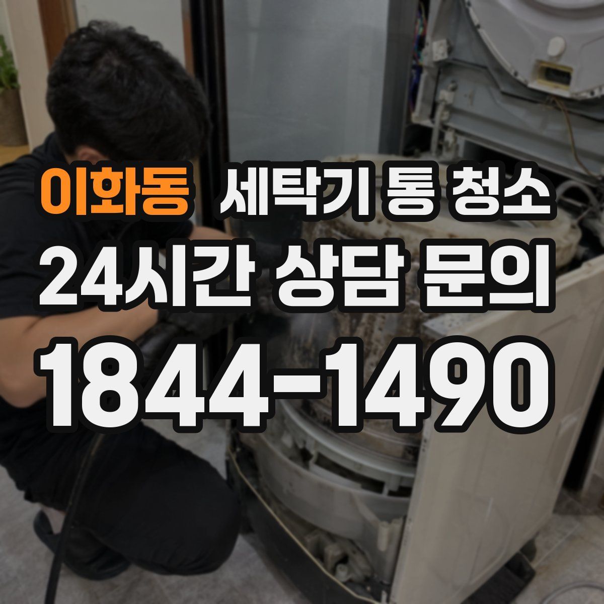 이화동 세탁기 통 청소
