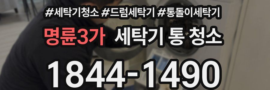 명륜3가 세탁기 통 청소