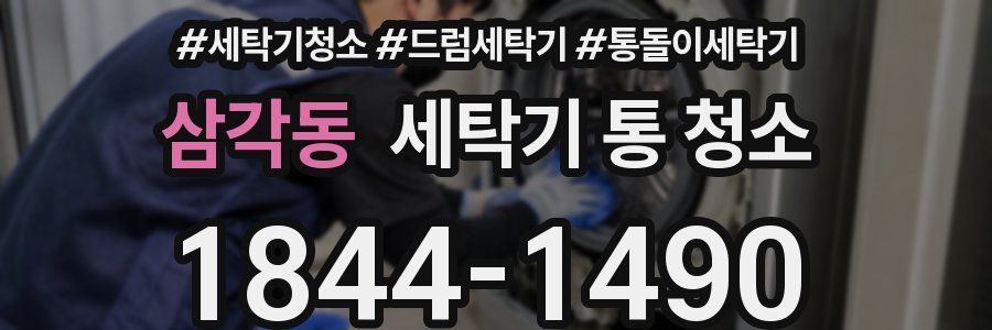 삼각동 세탁기 통 청소