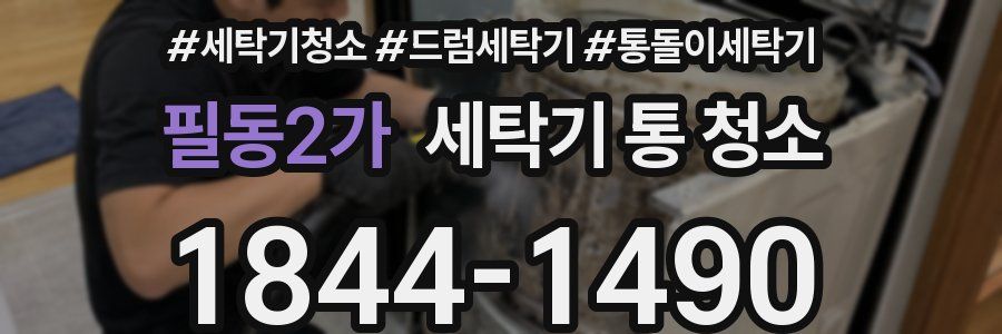 필동2가 세탁기 통 청소