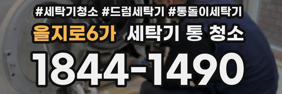 을지로6가 세탁기 통 청소