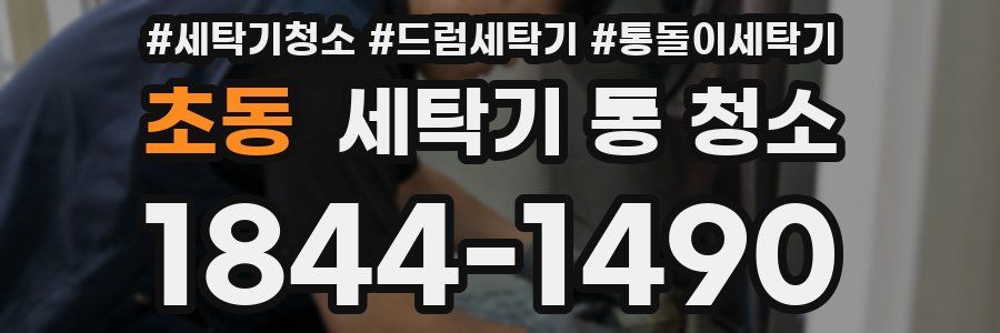 초동 세탁기 통 청소