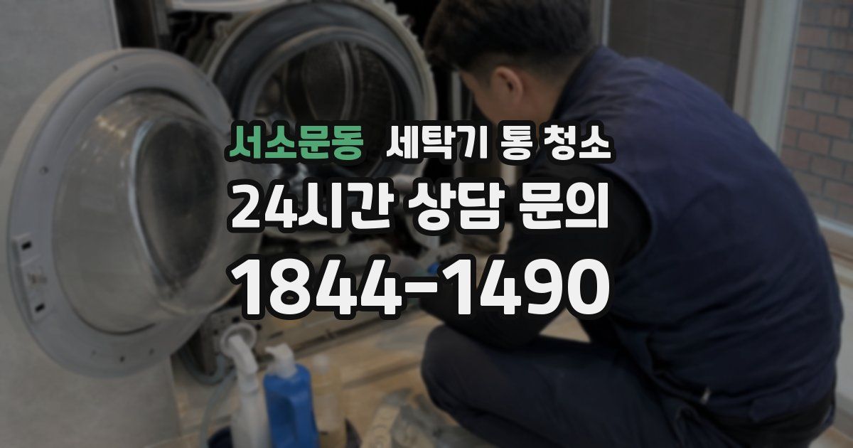 서소문동 세탁기 통 청소