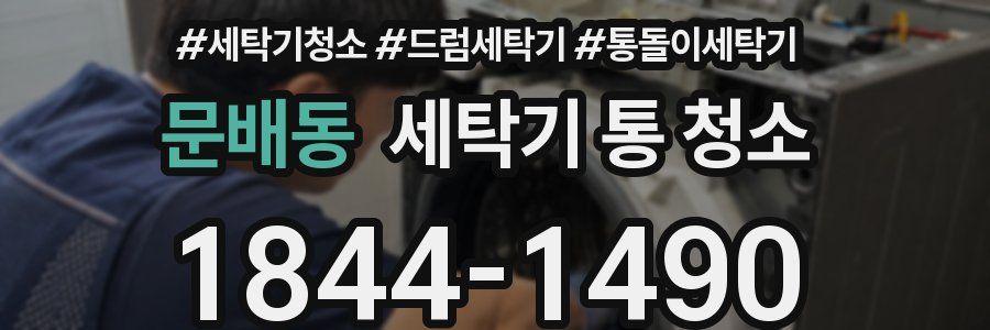 문배동 세탁기 통 청소