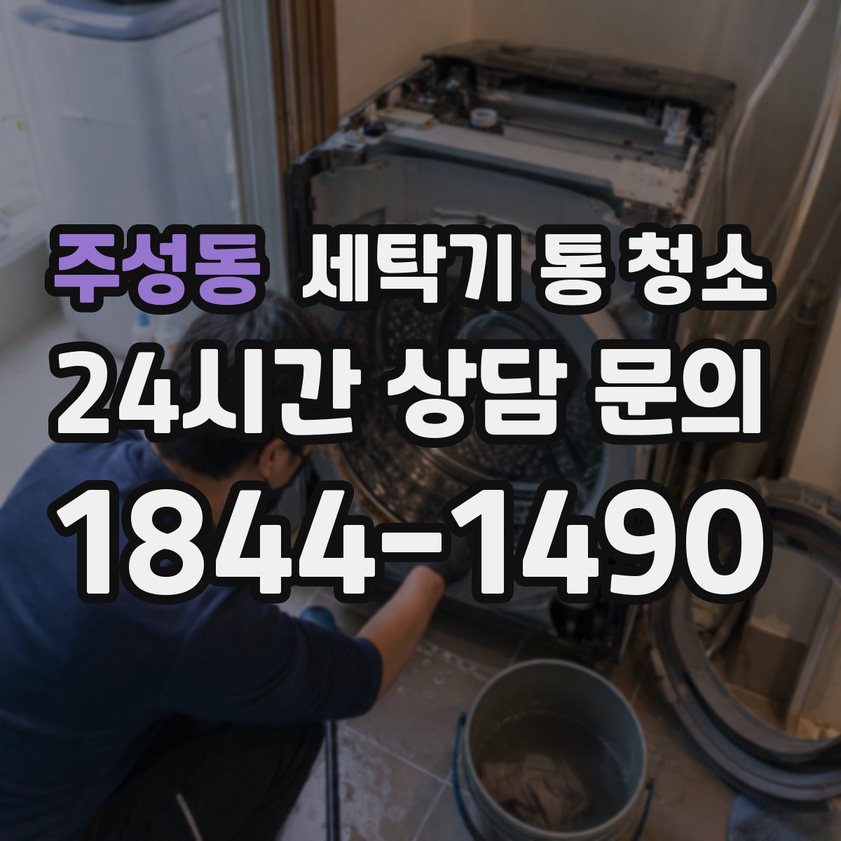주성동 세탁기 통 청소