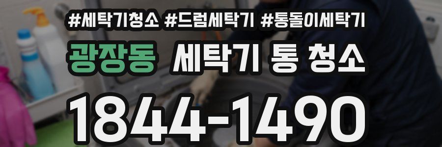 광장동 세탁기 통 청소