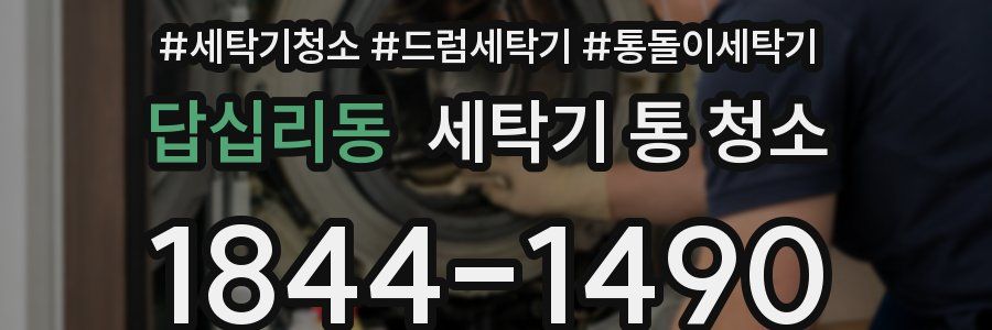 답십리동 세탁기 통 청소